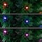 6ft. Fiber Optic Multicolor LED Lights Slim Pine Artificial Christmas Tree